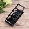 4 Frame Remote Organizer Holder Storage Rack Compact Antislip Stand Black for Dvd Vcr Remote Controls Organizer