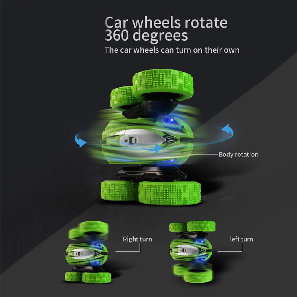 Buy 4WD 2.4G RC 360 Degree Flip Spin Race Stunt Car Toy at affordable ...