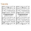 1Pc/2Pcs Gardening Planner Notebook Indoor Plant Care Journal Log Book Plant Watering Schedule To Keep Track of Your House Plant Details