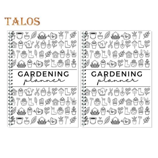 1Pc/2Pcs Gardening Planner Notebook Indoor Plant Care Journal Log Book Plant Watering Schedule To Keep Track of Your House Plant Details