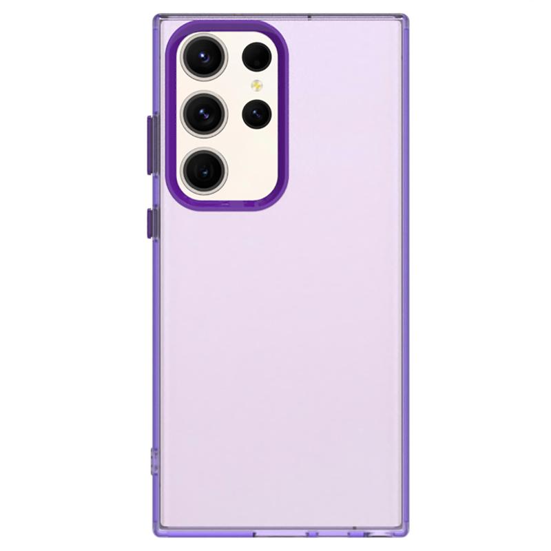 Frosted Transparent Case For Samsung Galaxy S25 Ultra Case Silicone Matte Simple TPU Samsung S25 Ultra Protector Cover S25 Ultra