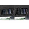 Real Carbon Fiber Car Accessories Vanity Mirror Frame Cover Soft Sticker For Lexus RX350 RX450h 2010 2011 2012 2013 2014 2015