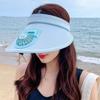 With Fan Fan Sun Hat Wide Brim Beach Hat Portable Visors  Men Women