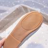 Girls' 2025 Autumn Princess Shoes: Stylish Round Toe Soft Soles with Shiny Bow Crystal Design