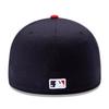 Casquette - New Era - 59Fifty - Atlanta Braves - Marine - Blanc - Homme