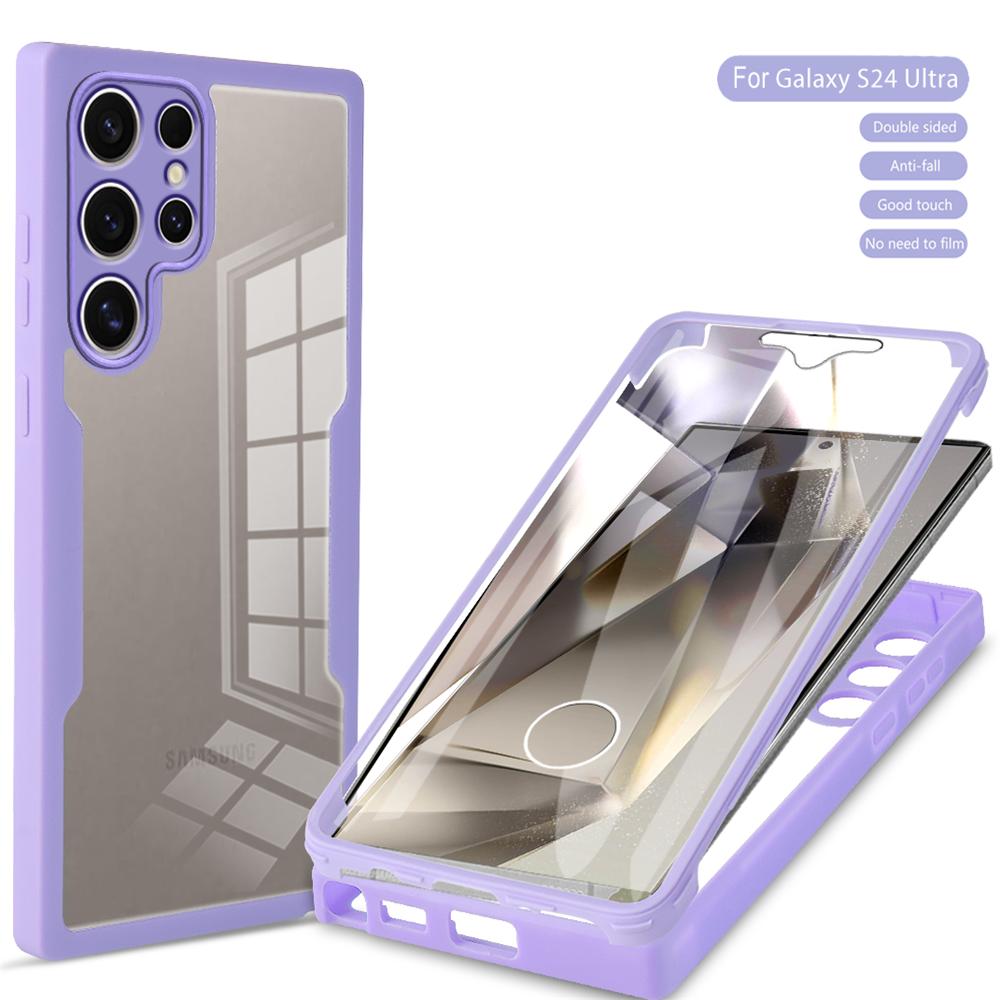 360° Full Cover Shockproof Case For Samsung Galaxy S24 S23 S22 S21 Plus Ultra Shockproof Cover For Samsung Galaxy S23 S21 S24 FE