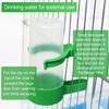 3pcs Bird Water Dispenser for Cage Water Bowl Automatic Feeder Watering Supplies for Pet Parrot, Parakeets and Other Birds