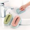 Nordic Powder Cleaning Brush for Bathtubs, Tiles, Pots, and Bowls Sponge Scrubber for Kitchen and Dishwashing Wholesale