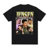 T-shirt Meme Dean Winchester Divertente Jensen Ackles Grafica Retrò Maglietta Abbigliamento Uomo Moda Casual Cotone T-shirt Streetw...