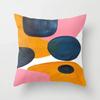 Bedroom Living Room Sofa Decorative Cushion Cover Creative Geometric Simple Pattern Pillow Cover for Home Use