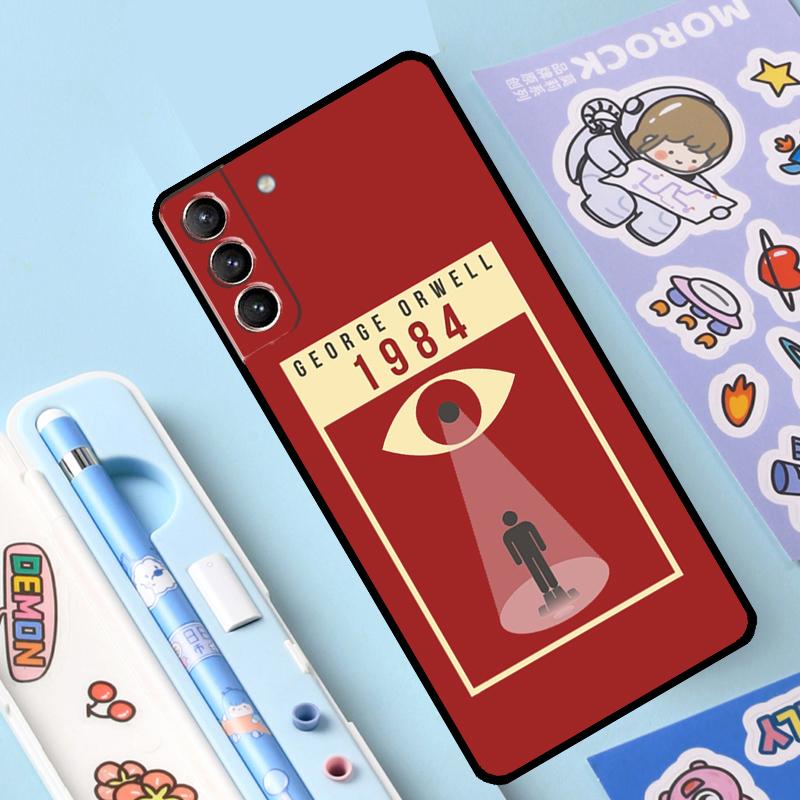

Чехол 1984 года с Джорджем Оруэллом для Samsung Galaxy S23 S21 FE S20 FE S22 Plus Note 20 Ultra Note 10 S8 S9 S10 Plus Galaxy S22Ultra
