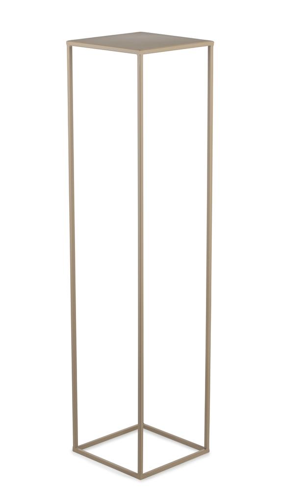 Beżowy Kwietnik Stojący 100 Cm