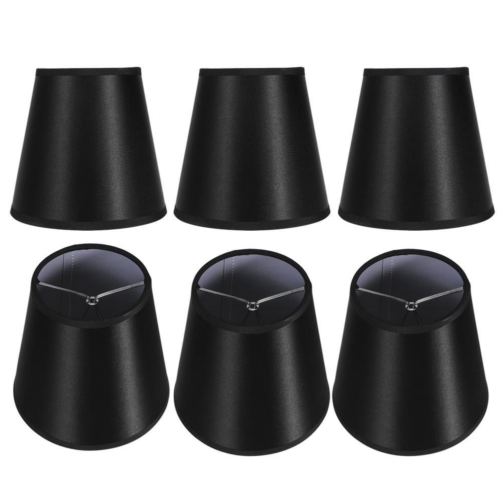 Moderne Stoffkunst Innerfilm Lampeskjerm Nordisk Enkel Lys Lampeskjermer for Krystalllysekrone Vegg