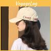 White Baseball Versatile Cap For Women Men Ins Korean Style Face Slimming Hat