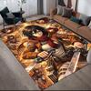 Mikasa Ackerman Anti-Slip Floor Mat, Rectangular Carpet for Bedroom, Living Room, Sofa & Game Area, Home Decoration