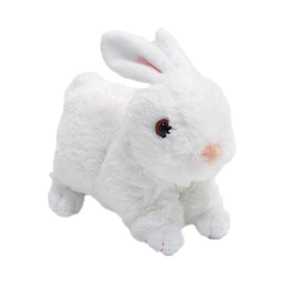 Takeoff Plush Rabbit Maron Rex White