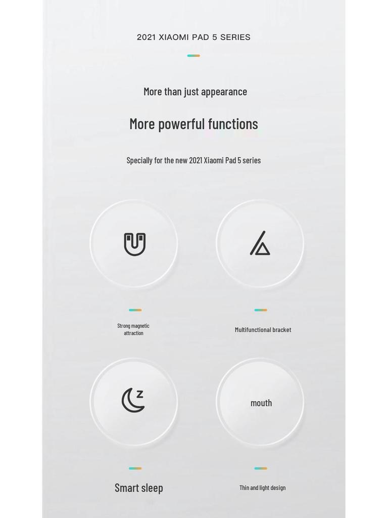 Magnetic Double-Sided Leather Case for Xiaomi Pad 7 Pro/6S/5/6/7 - 11/11.2/12.4 inch Protective Cover