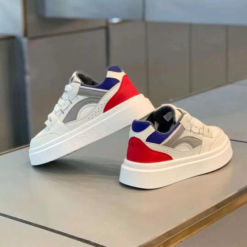 Nuove Scarpe da Skateboard Classiche alla Moda da Uomo, a Profilo Basso, Suola Spessa, Comode, Suola Morbida, Scarpe da Basket