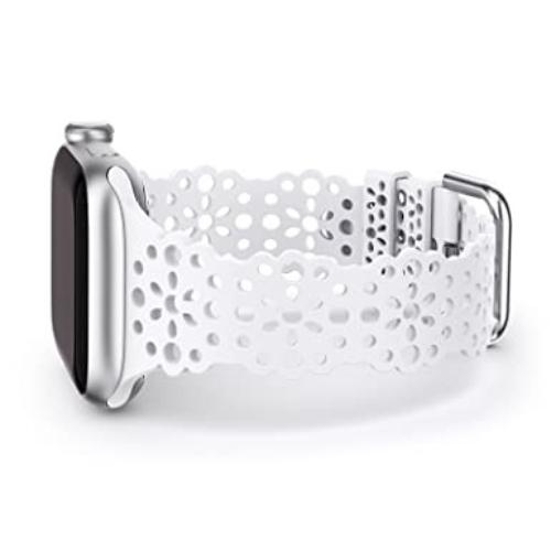 

Совместим с ремешком Apple Watch диаметром 38 мм, 40 мм, 41 мм из мягкого эластичного силикона. 38mm/40mm/41mm