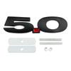 5.0 Car Sticker Alloy Front Grille Badge for  Transit Fiesta Focus Mondeo Kuga Ranger Mustang F150 Escape Accessories