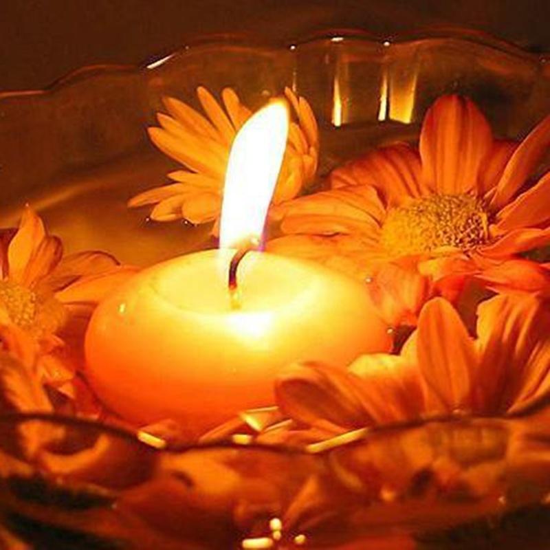 20Pcs Paraffin Spherical Floating Candles Valentine Wedding Birthday Confession Candle Gift