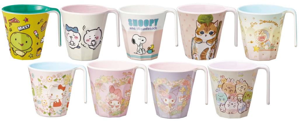 Skater 300ml Melamine Tumbler with Twinkle Twinkle Handle, I'm Doraemon, Universe, MTH3-A