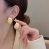 Chic Irregular Metal Circle Earrings for Women – Luxe, Unique Design, Trendsetter Style, Bold Hoop.