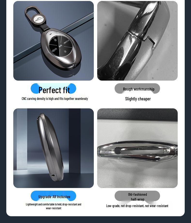 Compatible Key Cover for Xiaopeng 2022 P7/P5, 2021 G3/G3i Models - Unisex Protection & Shell Buckle