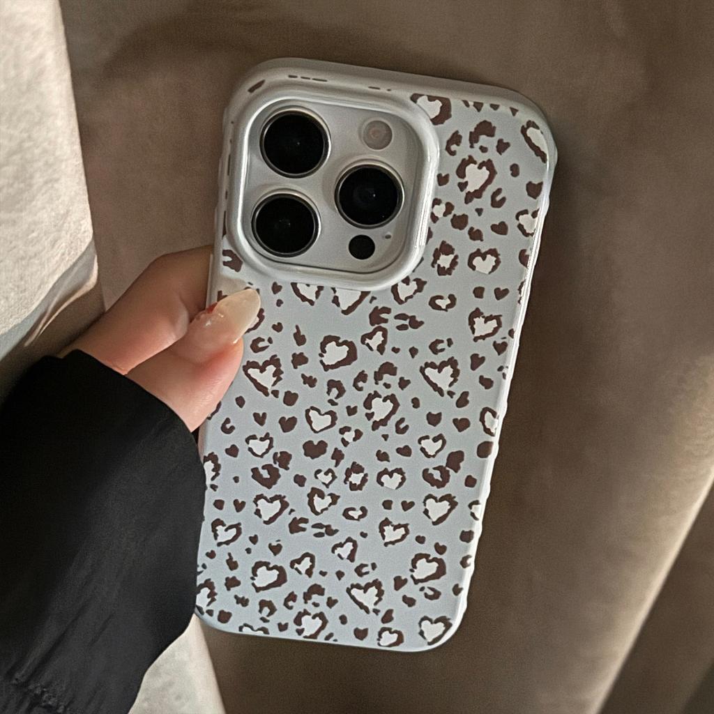 Personalized Leopard Print for IPhone17promax for Apple 16 Mobile Phone Case 15 for 12 Retro Blue 14 Soft Case 14 Anti-fall