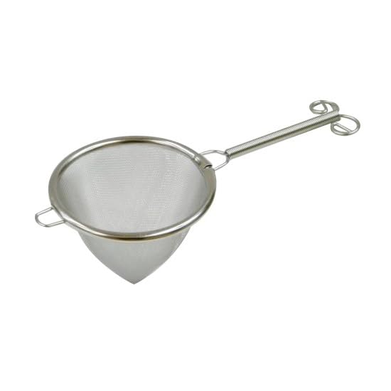 [Commercial Use] PEARL METAL 18-8 Stainless Steel Triangular Tea Strainer (Large) C-9586