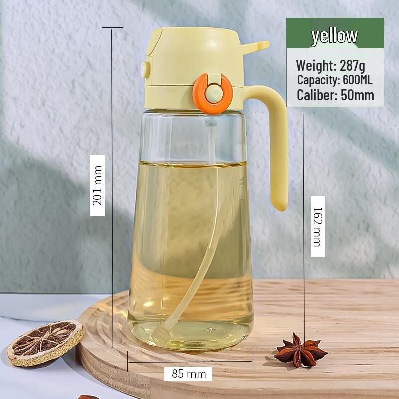 ZISIZ 2-in-1 Non-Drip Oil Sprayer & Pourer