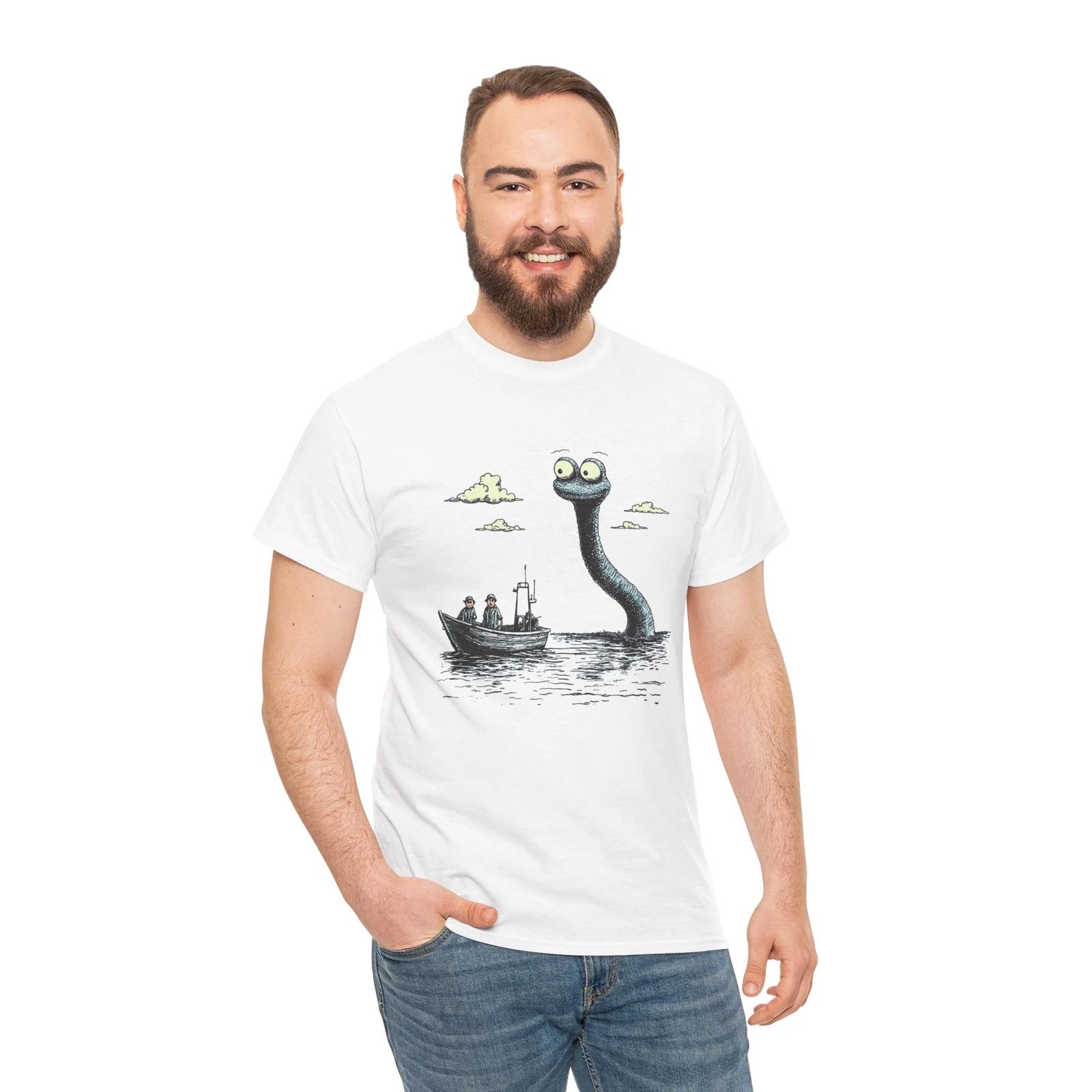 Loch Ness Monster Cryptozoology T-Shirt | Cryptid Tee | Loch Ness Monster 3XL