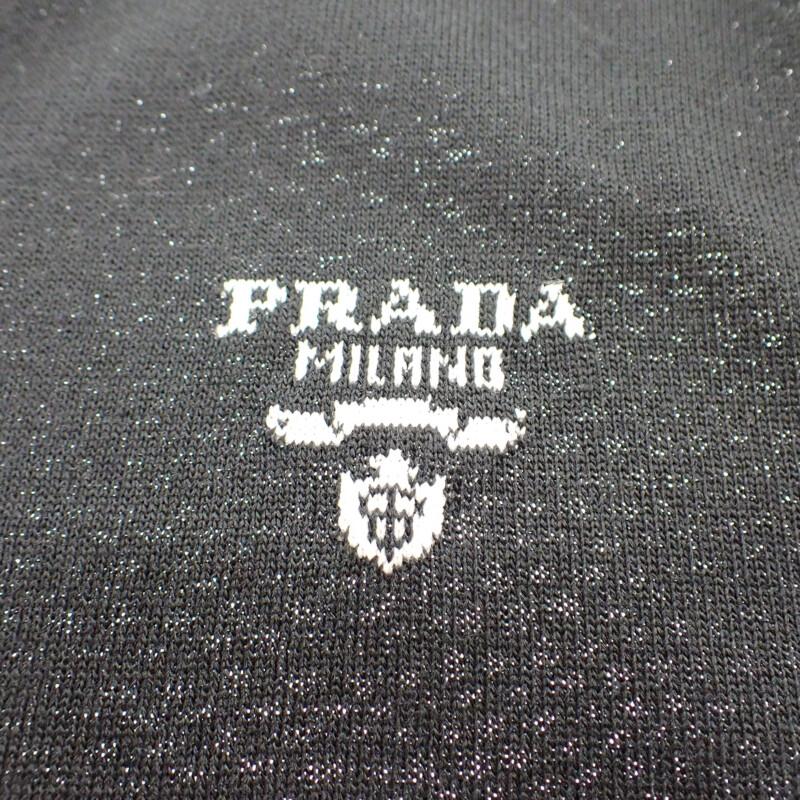 Prada 44 Cardigan Black Silk/cotton Women