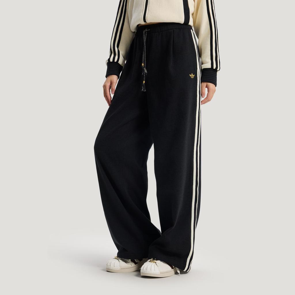 Adidas Originals FW25 Hose Lockerer Schnitt Schnürung Sportliche Freizeit-Hose Damen Unterteile KT-3139