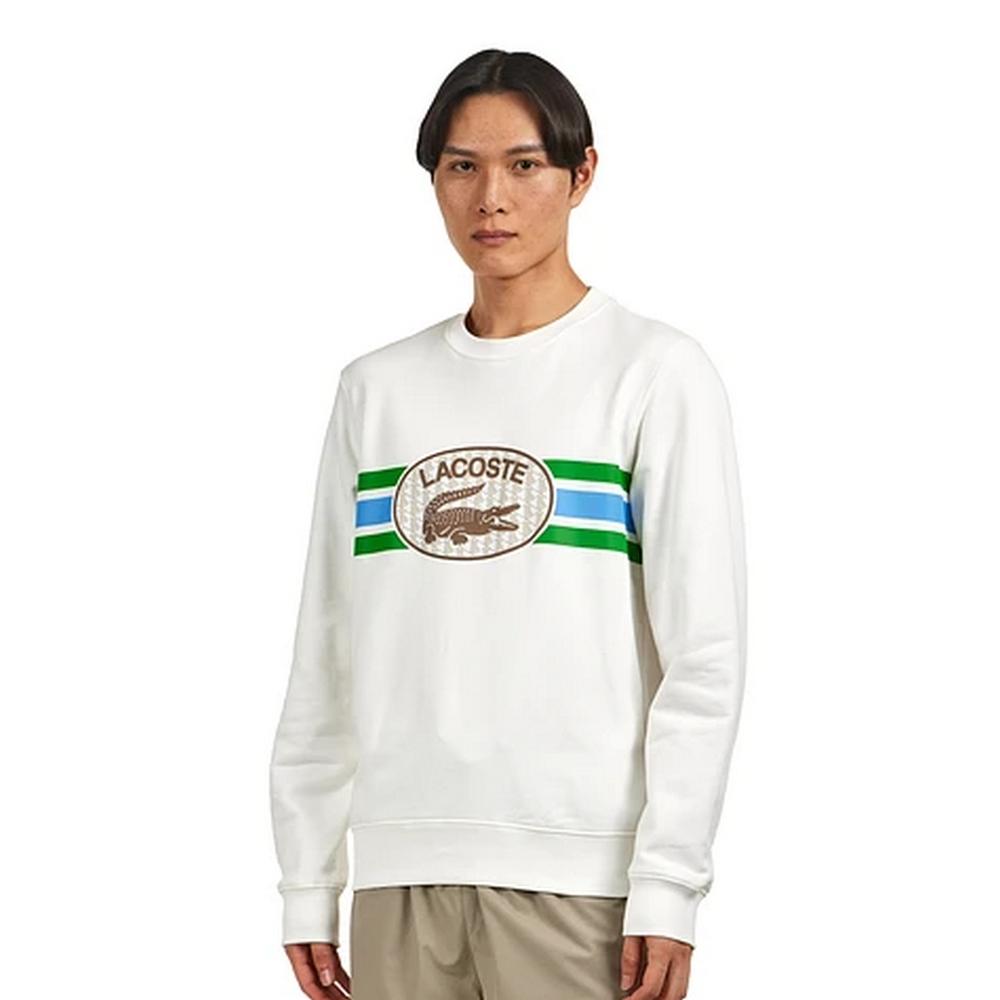 Lacoste Men's Graphic Print Fleece Sweatshirt