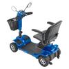 4-Wheel Folding Mobility Scooter for Adults & Seniors, Electric Mobility Scooter with 25KM Long Range, All Terrain Travel Wheelchair with Anti-slip