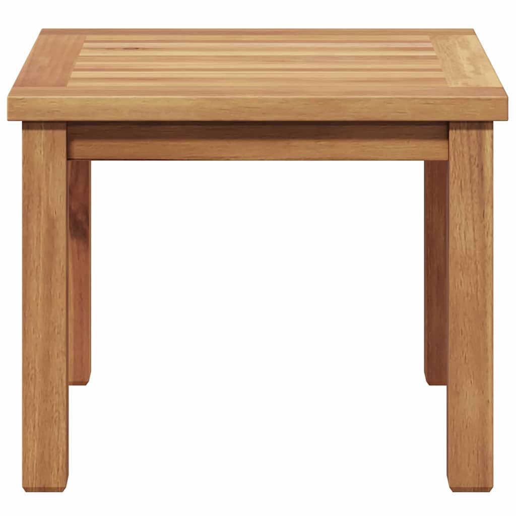Coffee Table Brown 45 X 45 X 36 Cm Solid Teak Wood