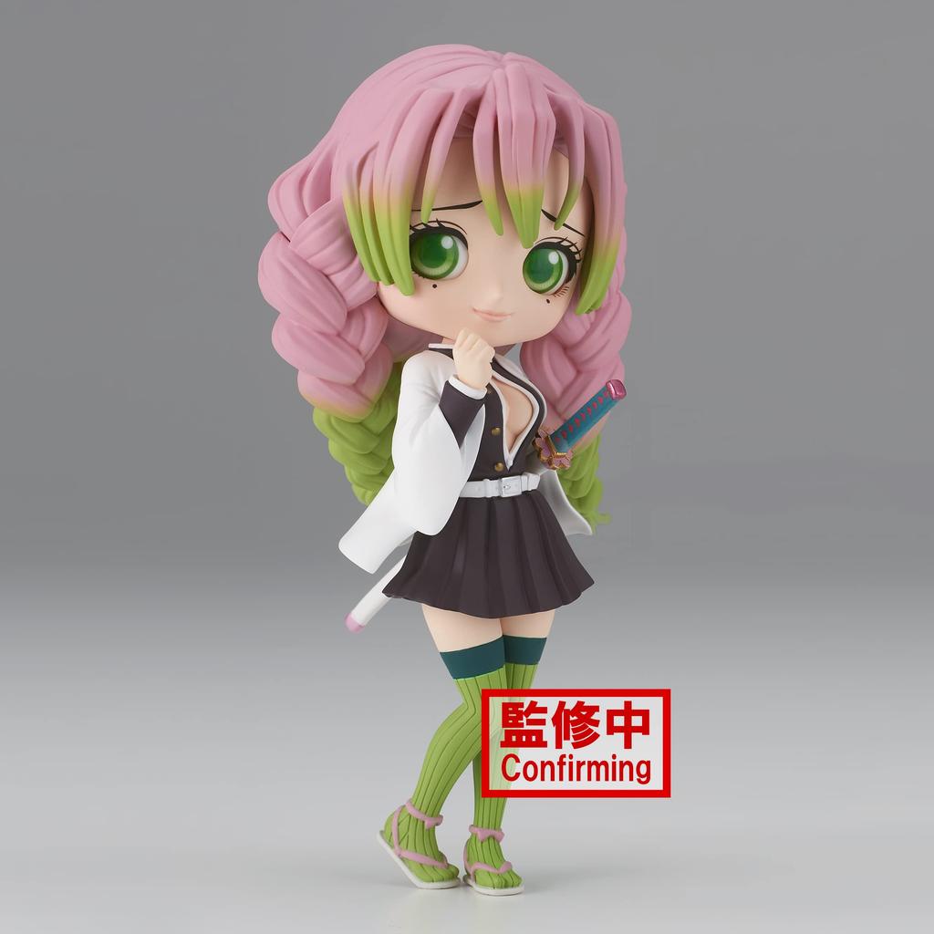 BANPRESTO Matador de demônios: Kimetsu no Yaiba Mitsuri Kanroji (VerA) Boneco Q posket Bandai Spirits (BP19357)
