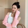 Lace Ice Silk Arm Sleeves Thin Cycling Gloves Cute Sunscreen Arm Covers  Driving