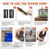 Portable Battery Operated Fuel Transfer Pump,Electric Siphon Pump For Gas,Water, Oil And Diesel Transfer-Orange