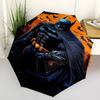 1pc Batman, Gotham Automatic Folding Umbrella - Compact 8-Rib Design, Durable Plastic & Iron1182L