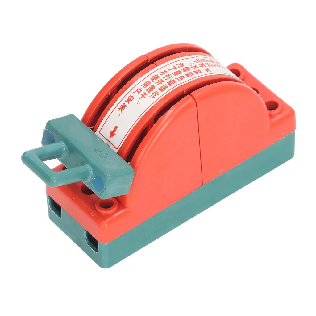 2 Pole Knife Switch Double Throw Disconnect Switch Electrical Load Switch with Fastening Rings 220V 380V