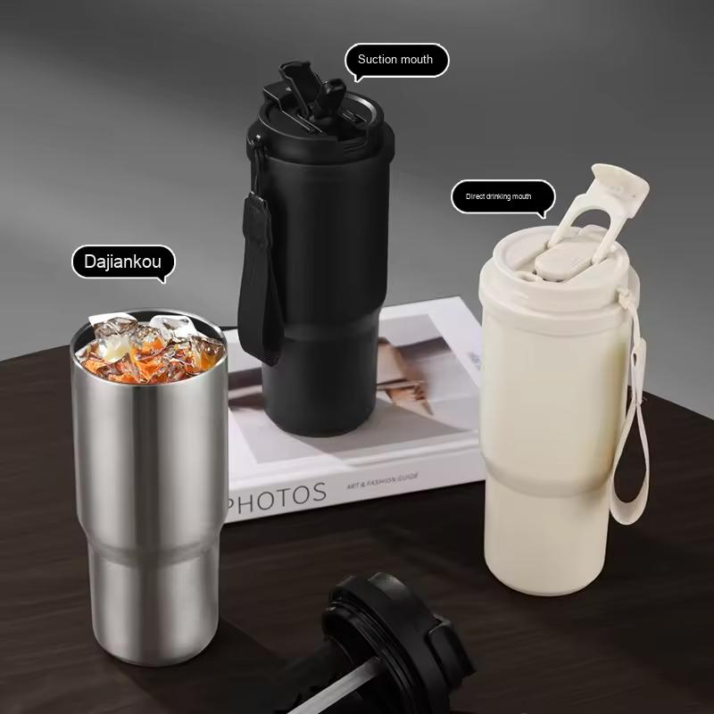 750ml Insulated Cup Large Capacity Vacuum Flask Stainless Steel BPA Free Colorful Travel Tumbler for Outdoor/Gym/Camping/School