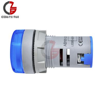 110V 220V AC Digital Voltmeter Ammeter 50-500V 0-100A Square Round Voltage Current Meter Car Volt Tester Test Gauge Amp Detector