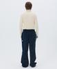 NOHANT Soft Turtleneck T-Shirt Ivory