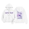 Kids Fashion Women's Lightweight Long Sleeve Zipper Hoodie Printed Hoodie With Pockets