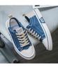 Men's New Sports and Casual Canvas Board Shoes Soft Soles Men's Trendy Lace Up Breathable Versatile Spring and Autumn Sneakers