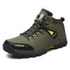 Men's Shoes Hiking Shoes Outdoor Shoes Sports Shoes Autumn and Winter High-top Leather Surface Hiking Off-road Non-slip and Wear-resistant