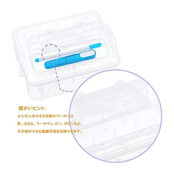 New brothread40 Brother Color 500M Sewing Machine Embroidery Thread with Clear Plastic Storage Box for Embroidery Machine