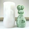 2026 Latest Models Mother Hugging Child Candle Silicone Mold Warm Heart Family Painting Plaster Mould Soap Resin Making